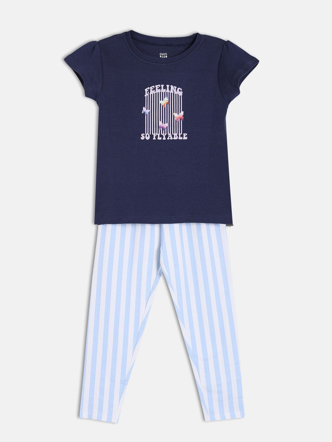 MINI KLUB Girls Printed T-shirt with Pyjamas-picture-24