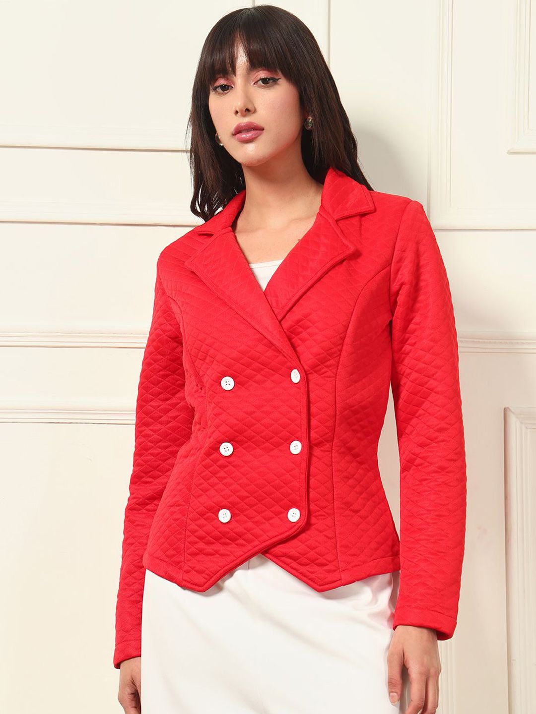 BAESD Self-Design Slim Fit Single-Breasted Notched Lapel Blazer-picture-13