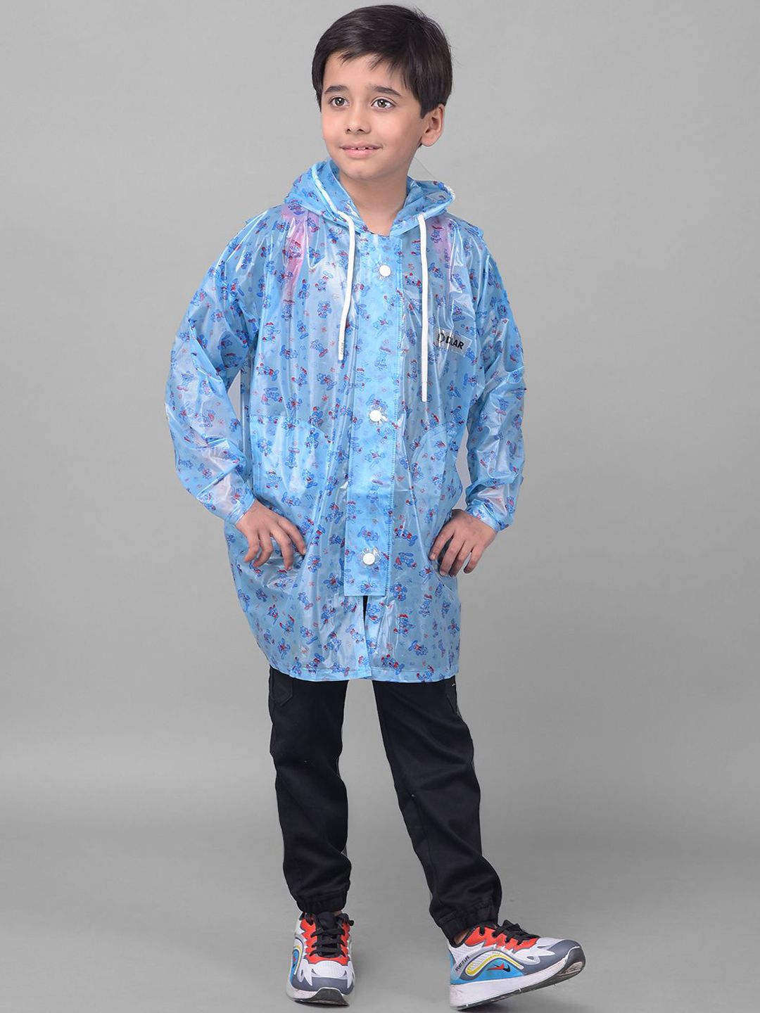 Dollar Boys Printed Rain Jacket-image-1