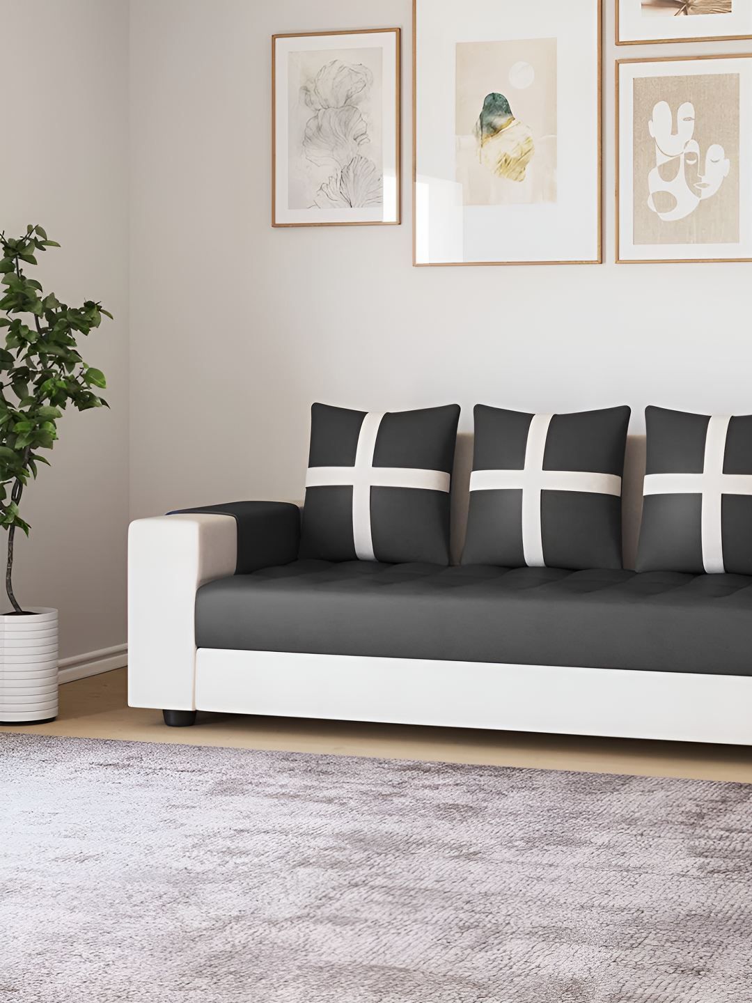 Torque Black Premium 3 Seater Inflatable Sofa-picture-15
