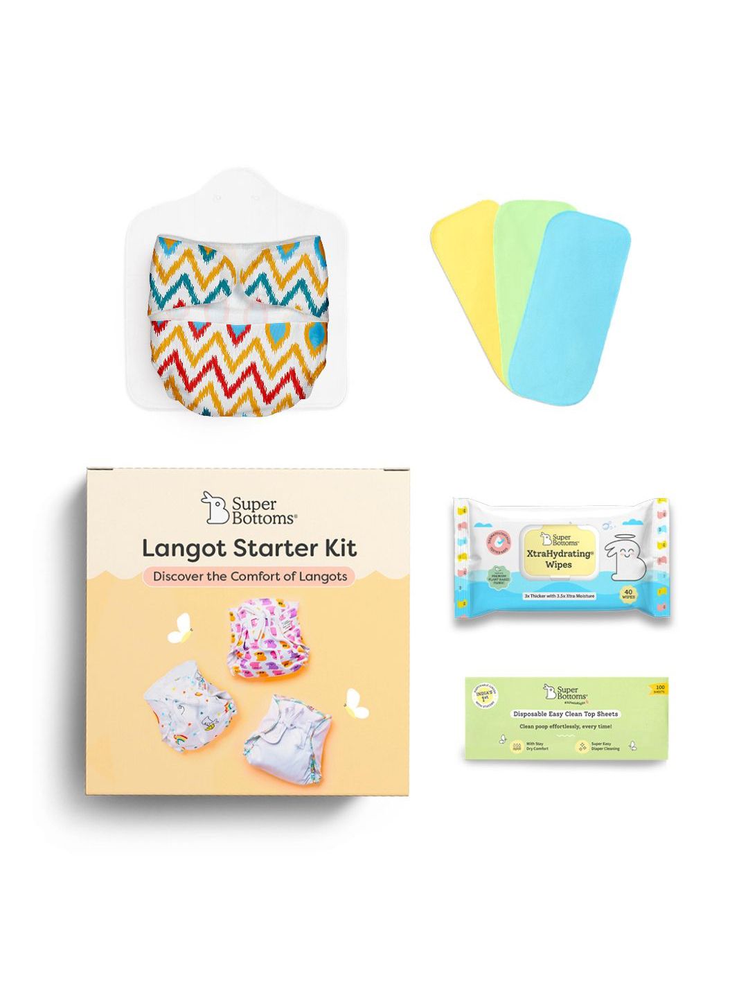SuperBottoms Newborn Langot Starter Kit-image-9