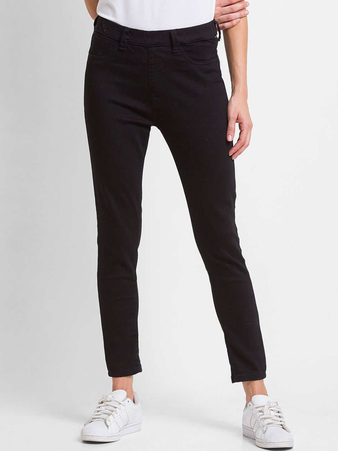 SPYKAR Women Super Skinny Fit High-Rise Stretchable Jeans-picture-18