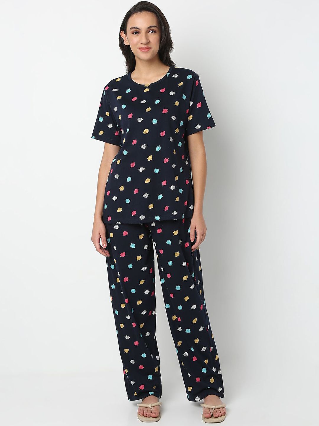 Smarty Pants Women Printed Night suit-picture-16