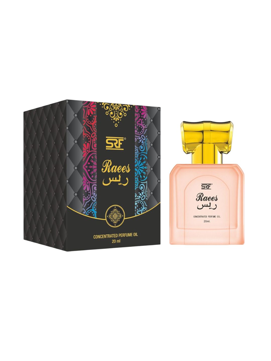 Ramsons Set Of 2 SRF Raees Concentrated Alcohol Free Perfume Oil - 20 ml Each-image-7