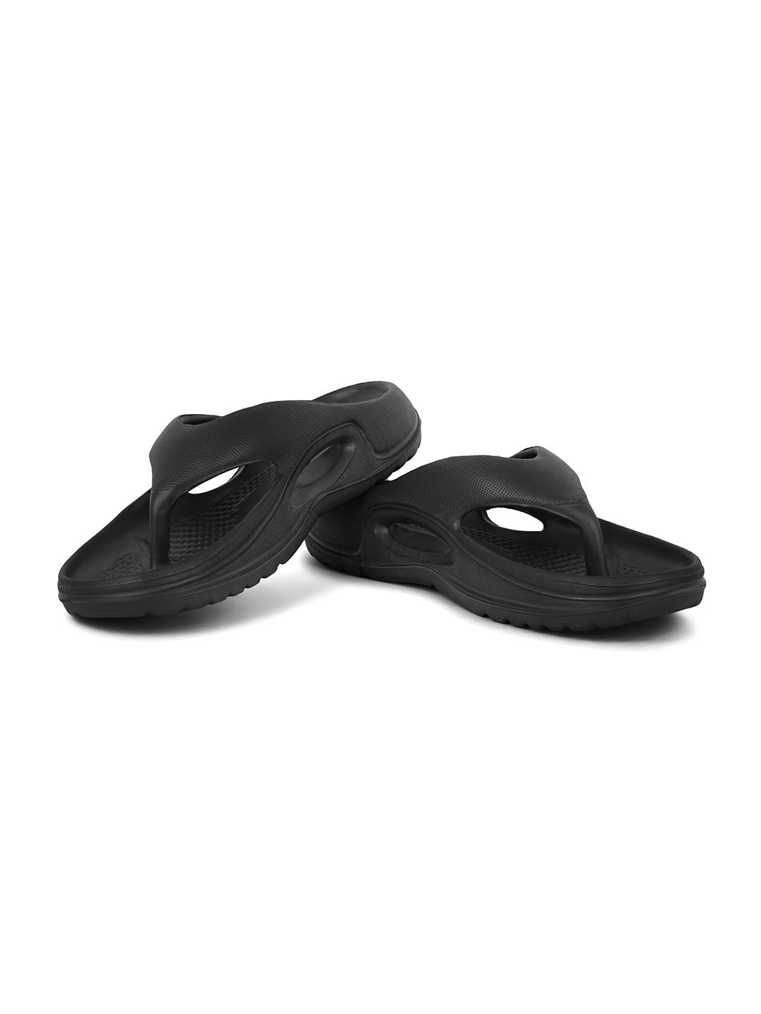 DRACKFOOT Men Black Thong Flip-Flops-picture-49