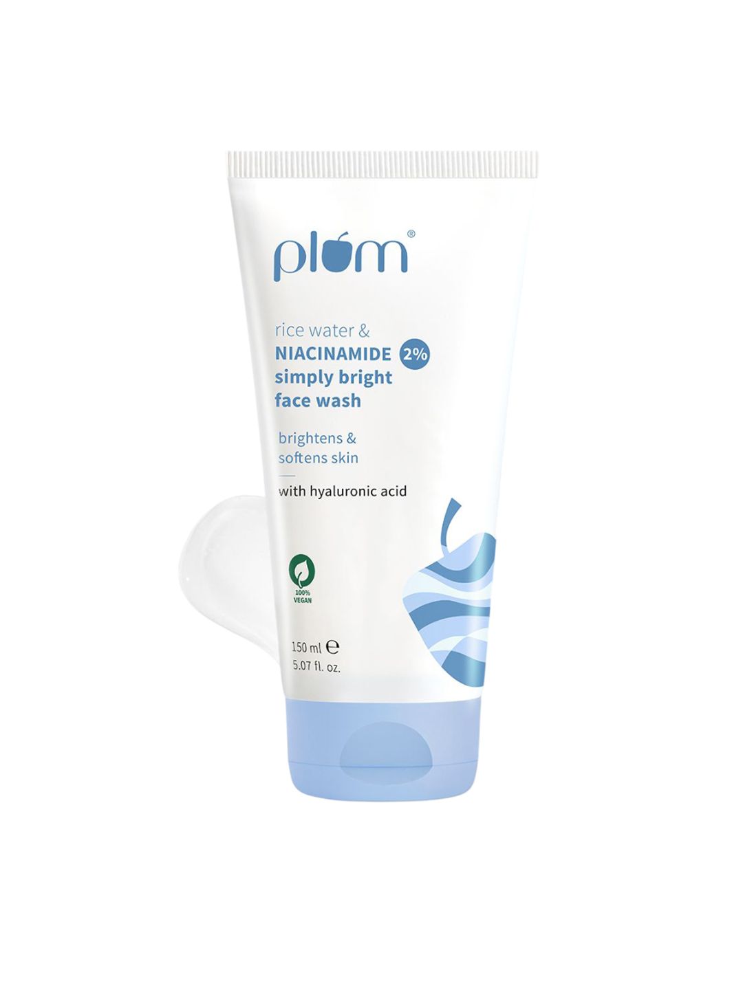 Plum 2% Niacinamide With Rice Water Simply Bright Face Wash - 150 ml