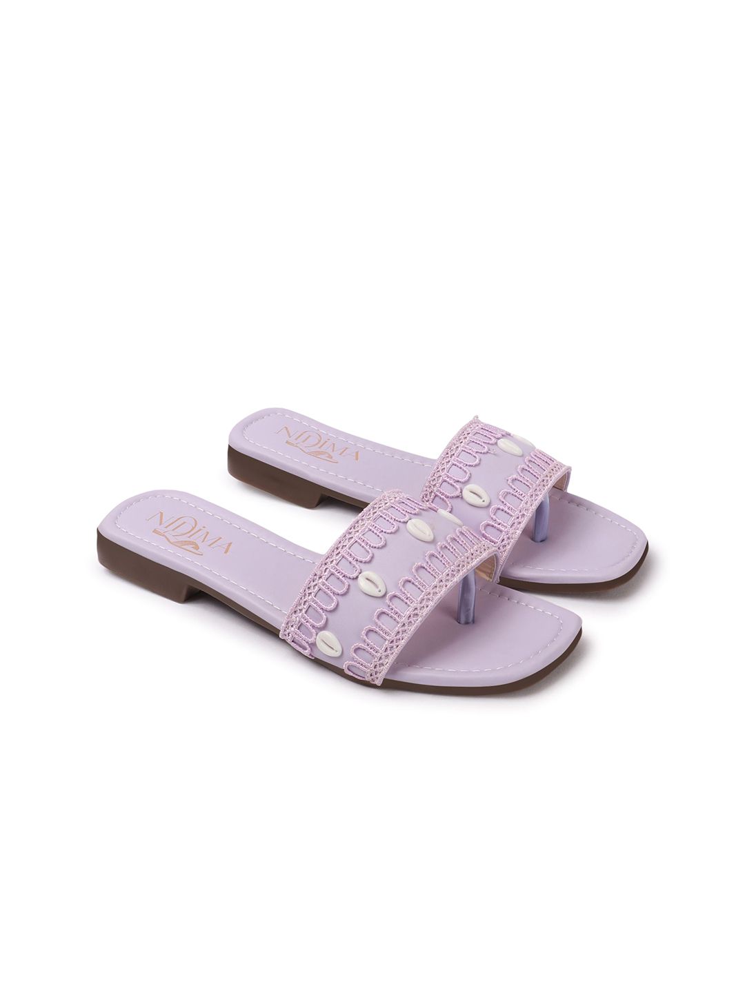 Nidima Women Embellished Ethnic Open Toe Flats-picture-22