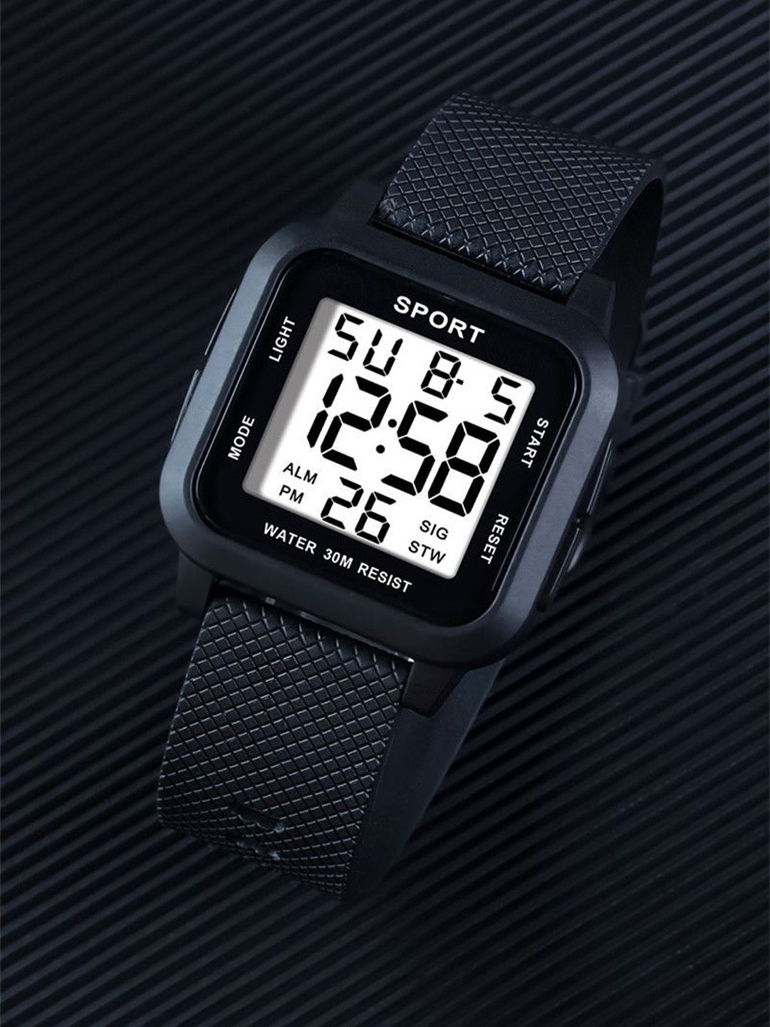 Poshi Unisex Dial & Straps Digital Watch HDIIIBEHEDGF-image-21