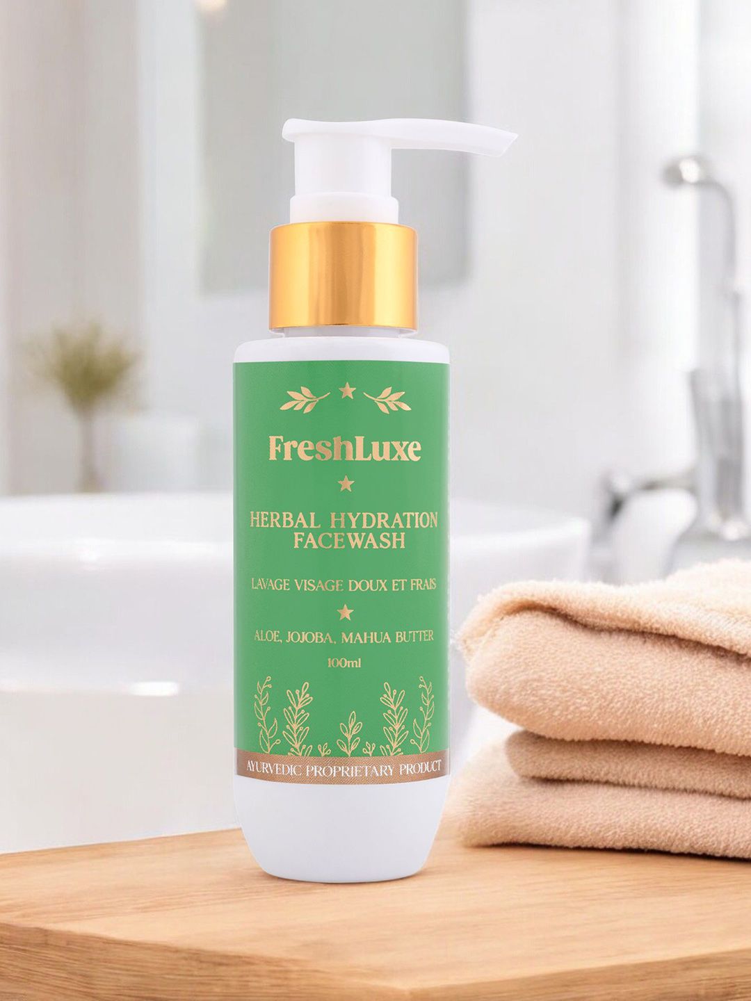 Freshluxe Herbal Hydration Face Wash With Aloe Vera & Mahua Butter - 100 ml-picture-44