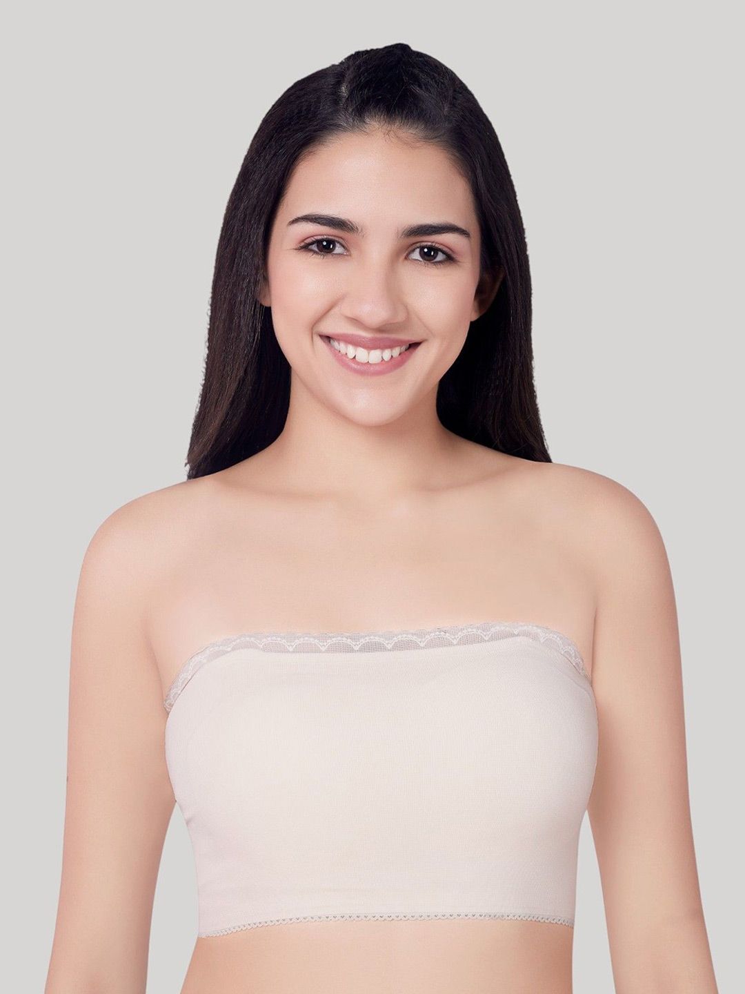 PLUMBURY Women Bandeau Full Coverage Rapid-Dry Bra-picture-15