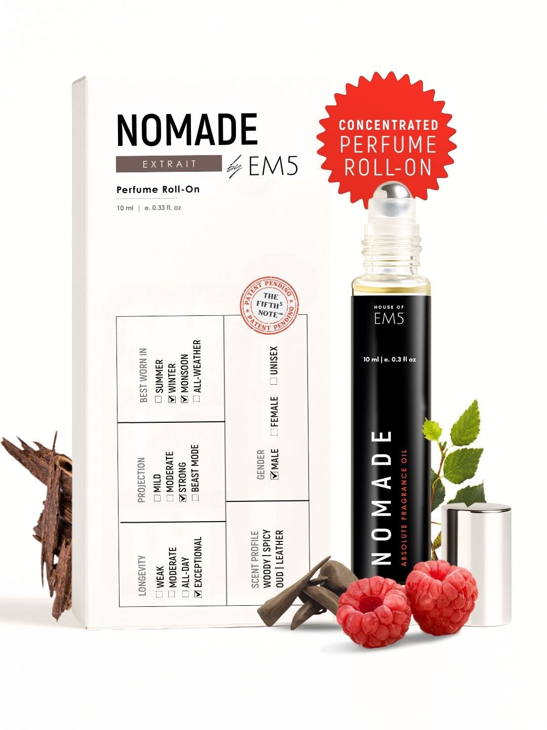 EM5 Men Nomade Perfume Roll-On - 10 ml-picture-45