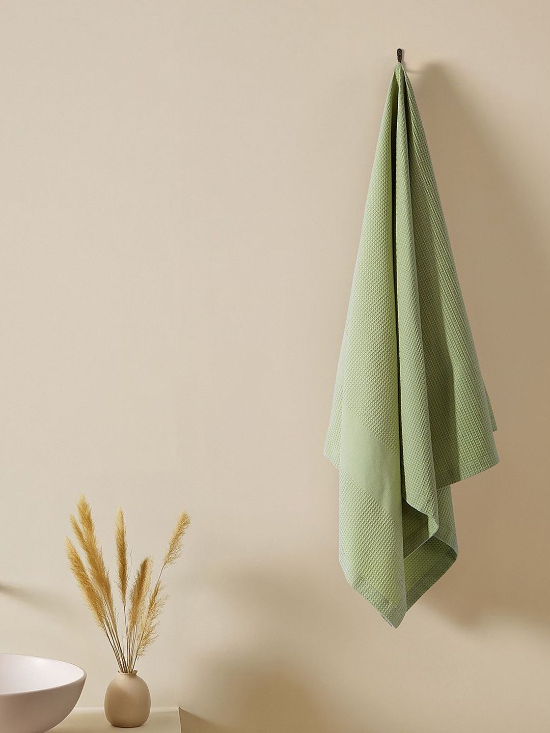 haus & kinder Green 225 GSM Cotton Bath Towel-picture-13