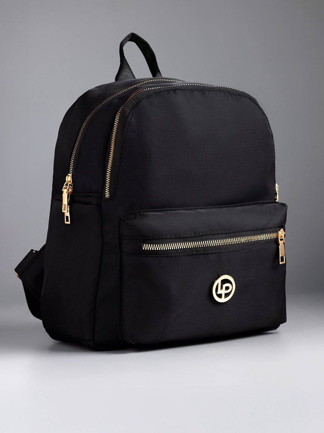 Lino Perros Women Black Backpack with 11 Inch Tablet Sleeve