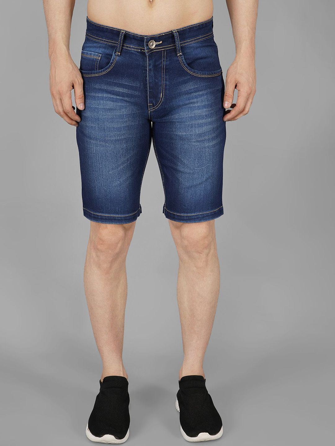 nivasu NIVASUDark Denim Shorts-picture-15