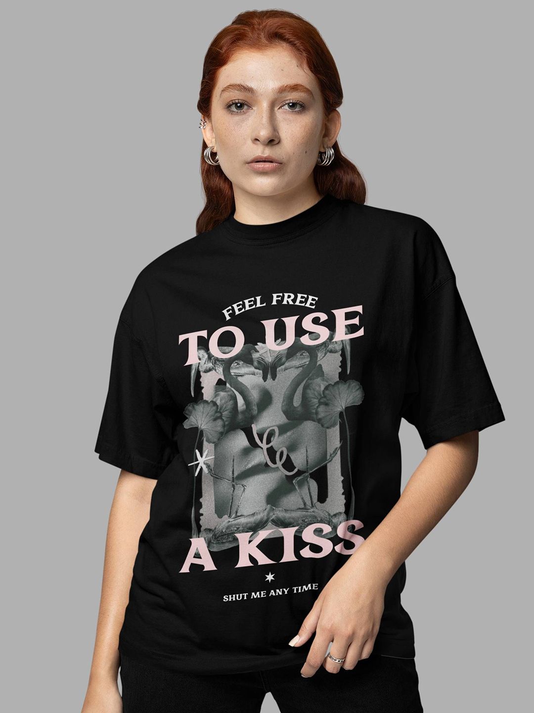 Hatke Trends Women Graphic Printed Round Neck Cotton Oversized T-shirt-picture-32