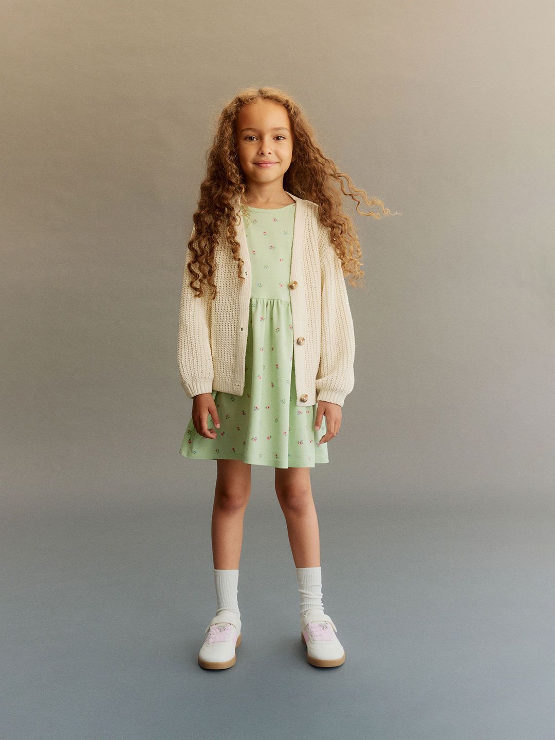 H&M Printed Cotton Dress-picture-41