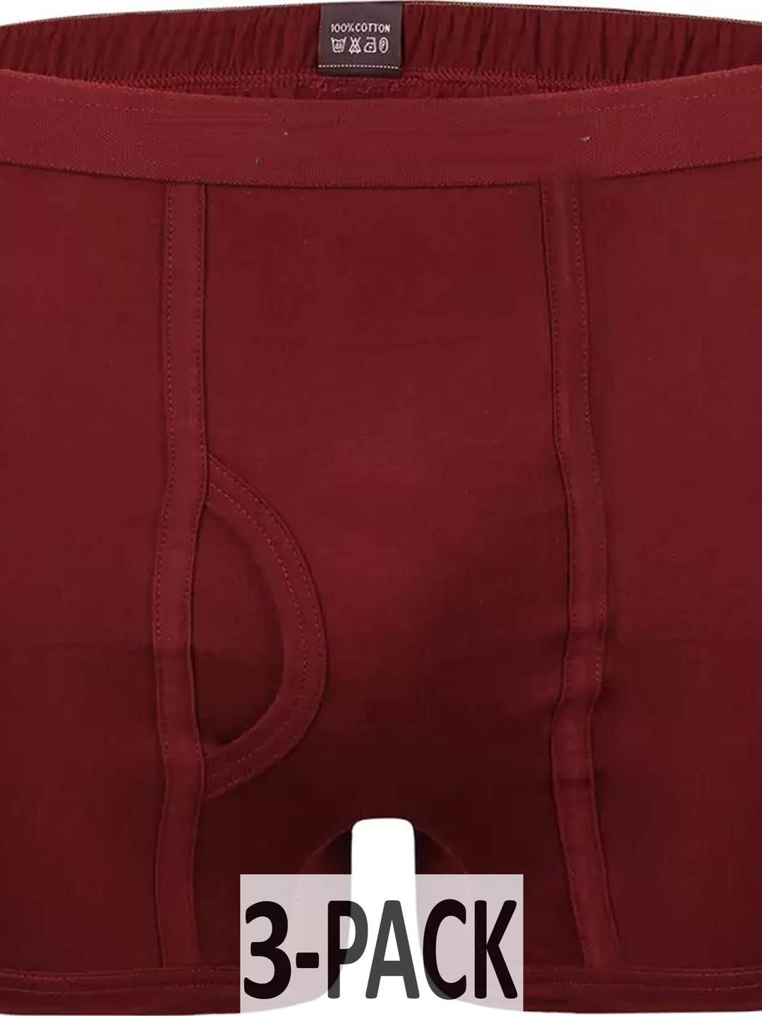 CAVENDERS Pack of 3 Men Cotton Solid Briefs-picture-23