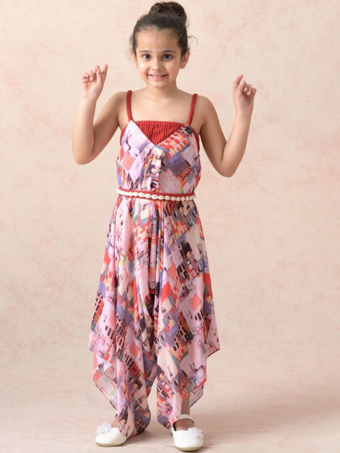THETAA Girls Printed Spanish Basic Jumpsuit-picture-36