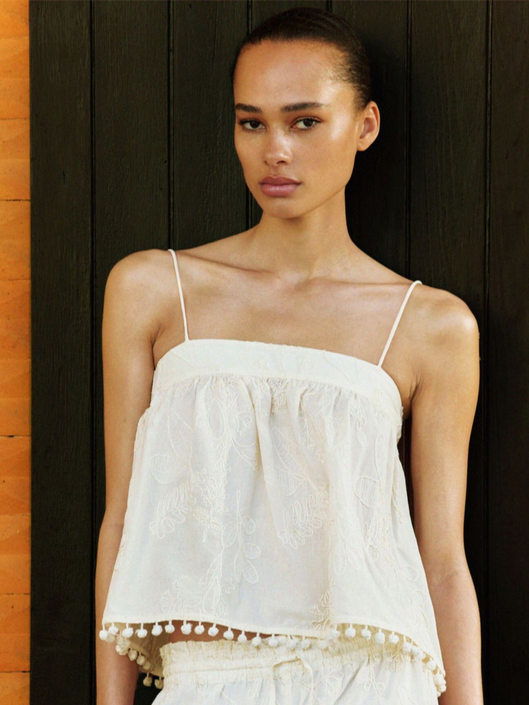 H&M Embroidered Strappy Top-picture-50