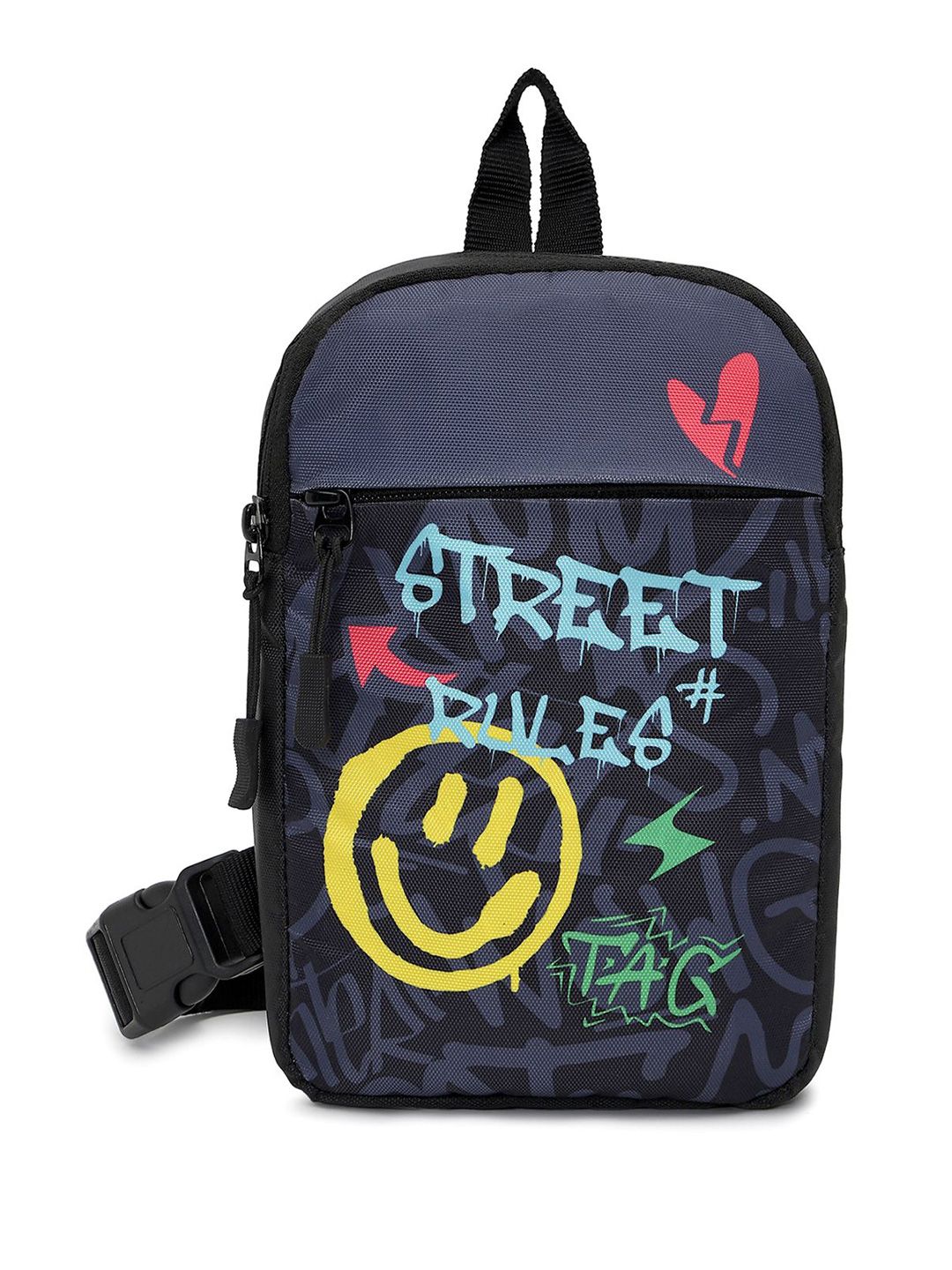 Bewakoof Unisex Graphic Printed Crossbody Sling Bag-picture-36