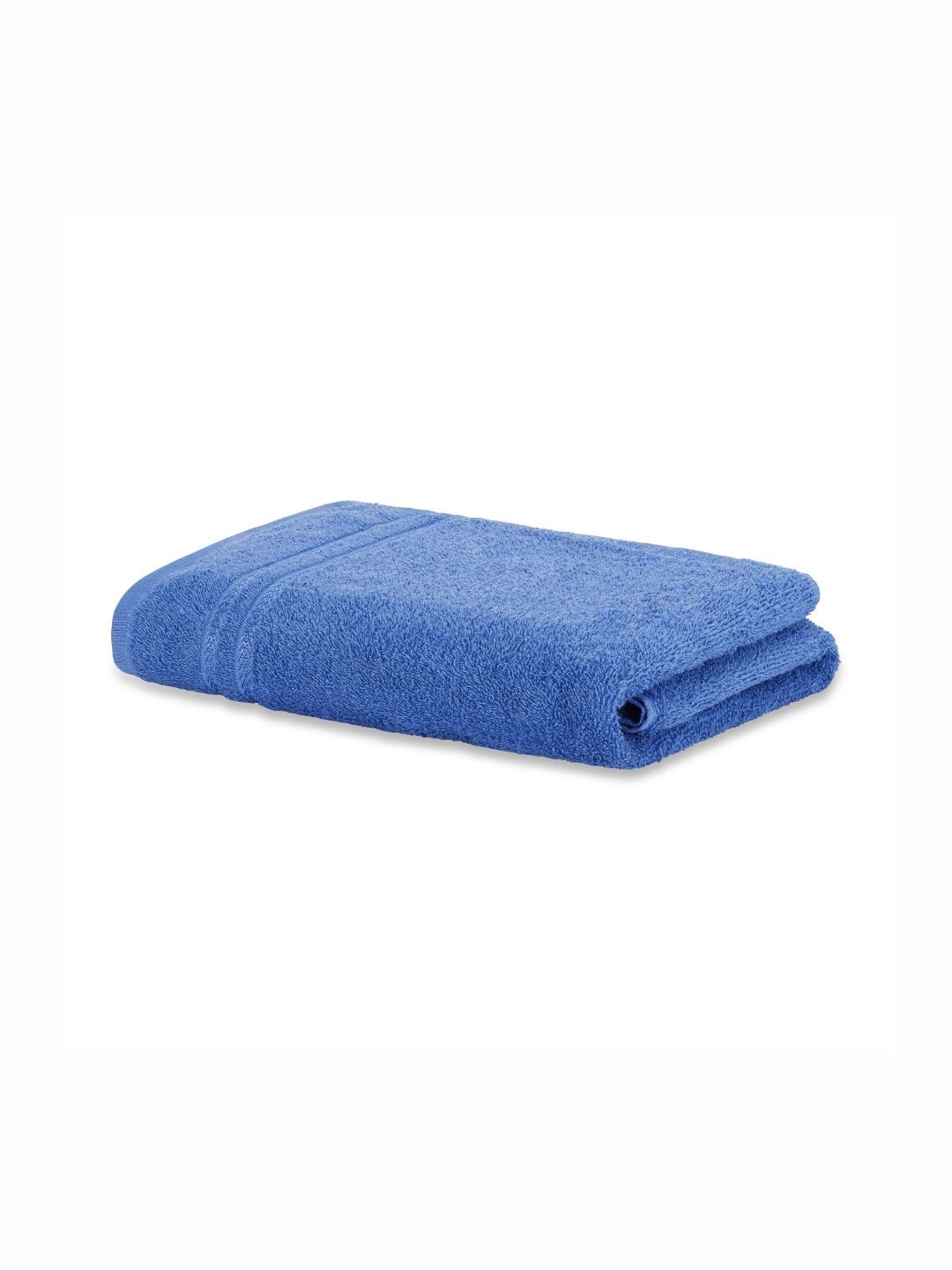 Welspun Blue & White Pure Cotton 380 GSM Bath Towel-picture-51