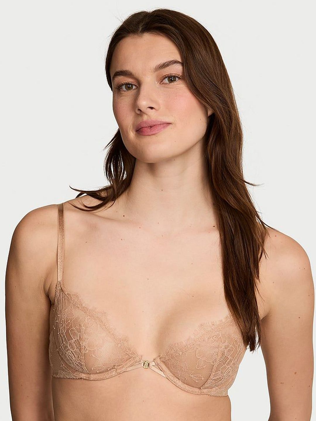 Victoria's Secret Women Non Padded Medium Coverage Underwired T-shirt Bra-image-35