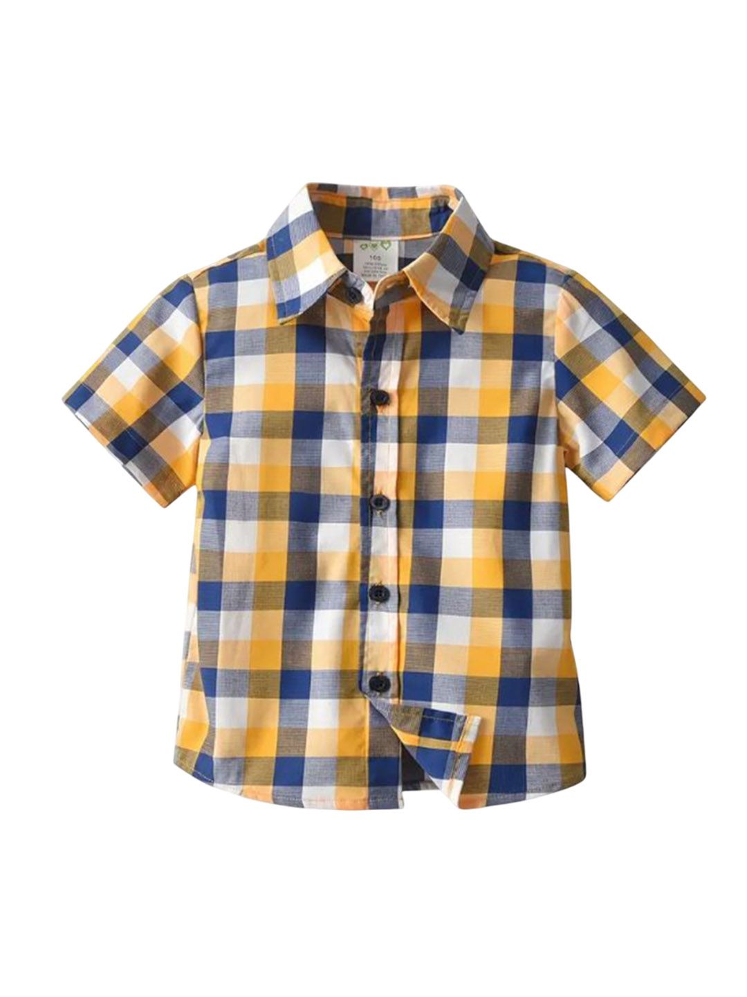 SHREE VANKIYA HANUMANJI FASHION Unisex Kids Solid Cotton Shirts-picture-24