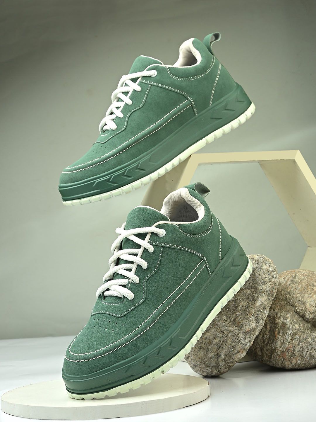 Killer Men Colourblocked Lace-Ups Sneakers Shoes-image-21