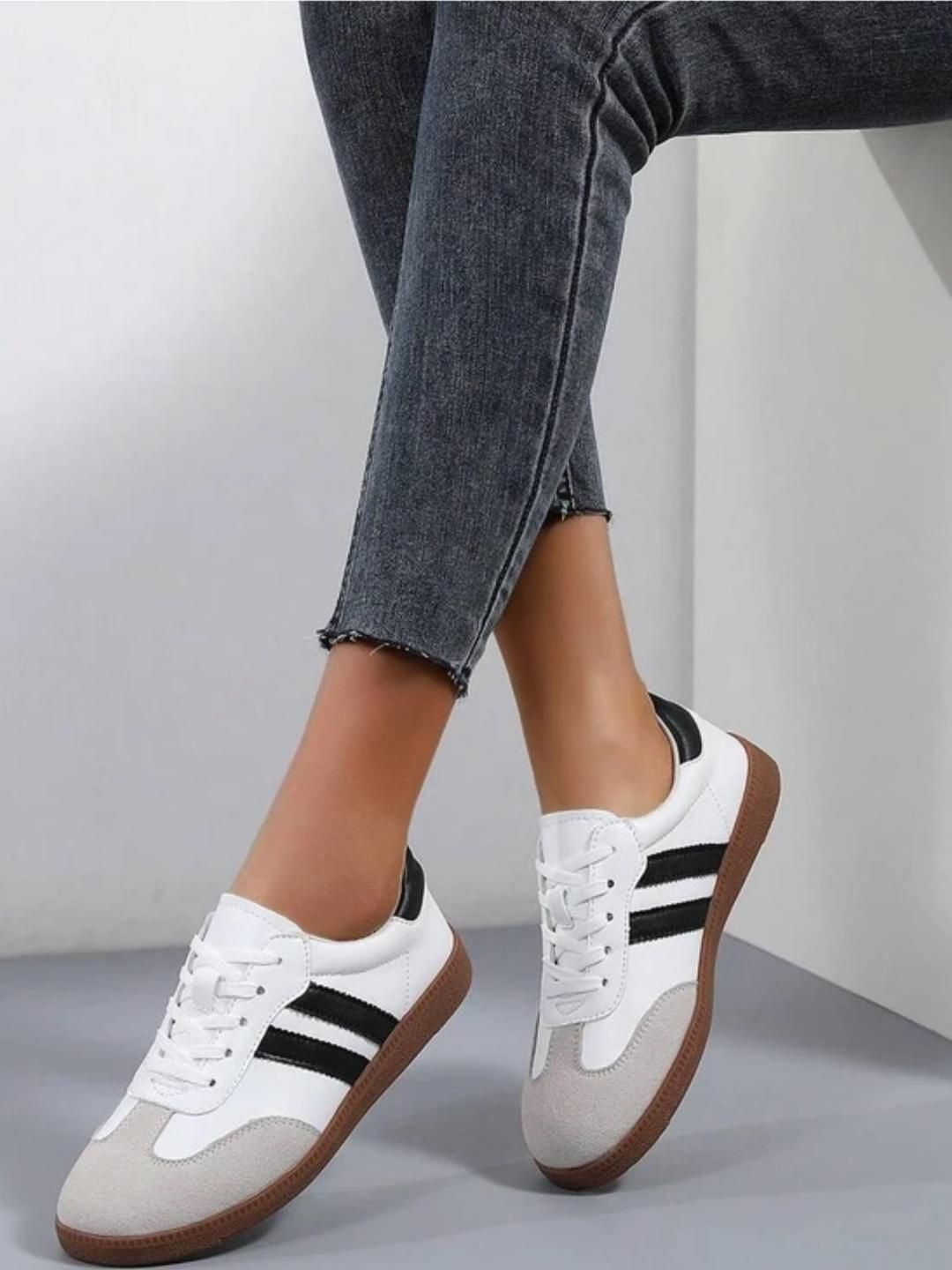 Shozie Women Lace up Sneakers-picture-38