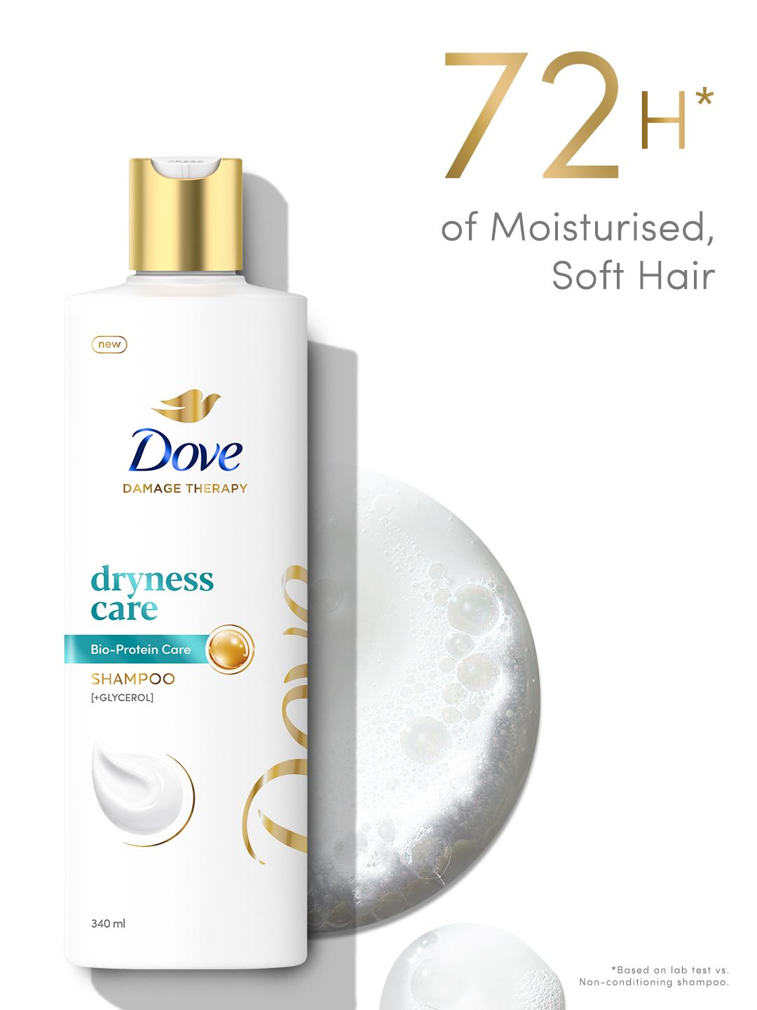 Dove Unisex Nutritive Solutions Dryness Care Shampoo- 340 ml-picture-39