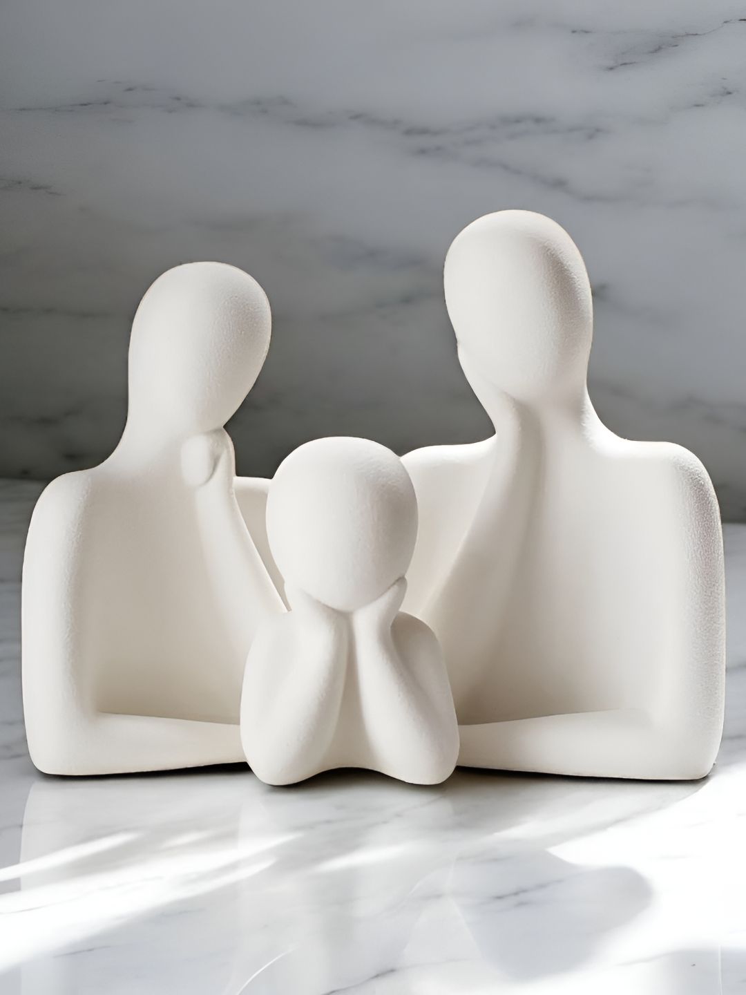 Viyu Creations White Figurine Showpiece