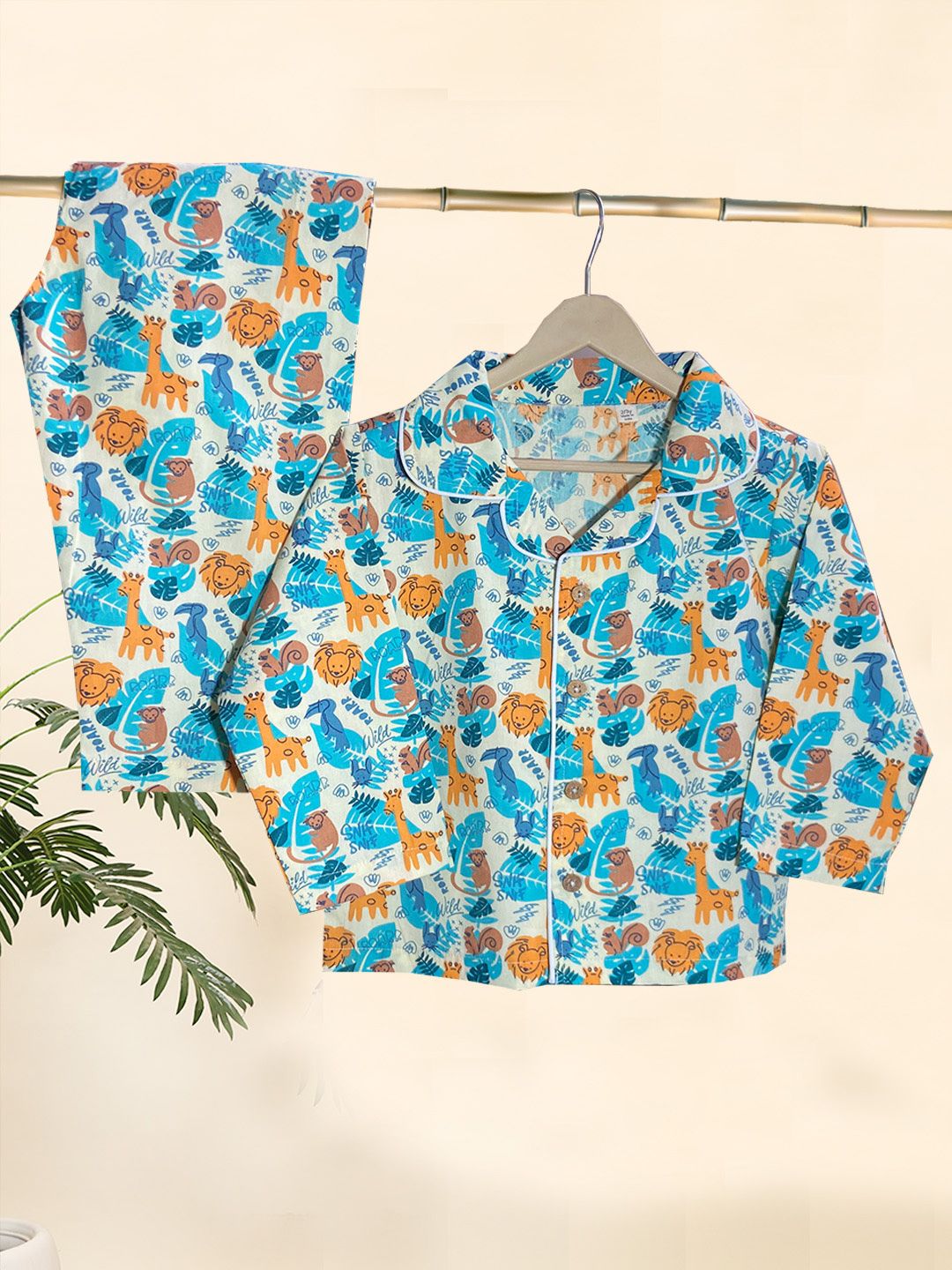 BAESD Kids Pure Cotton Night suit-picture-12