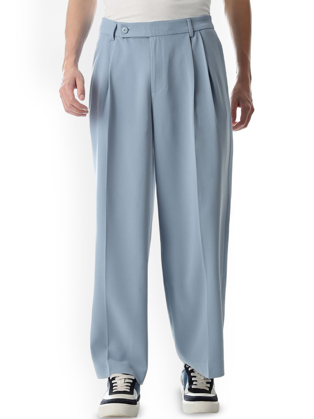 Jack & Jones Men Loose Fit Mid-Rise Chinos Trouser-picture-32