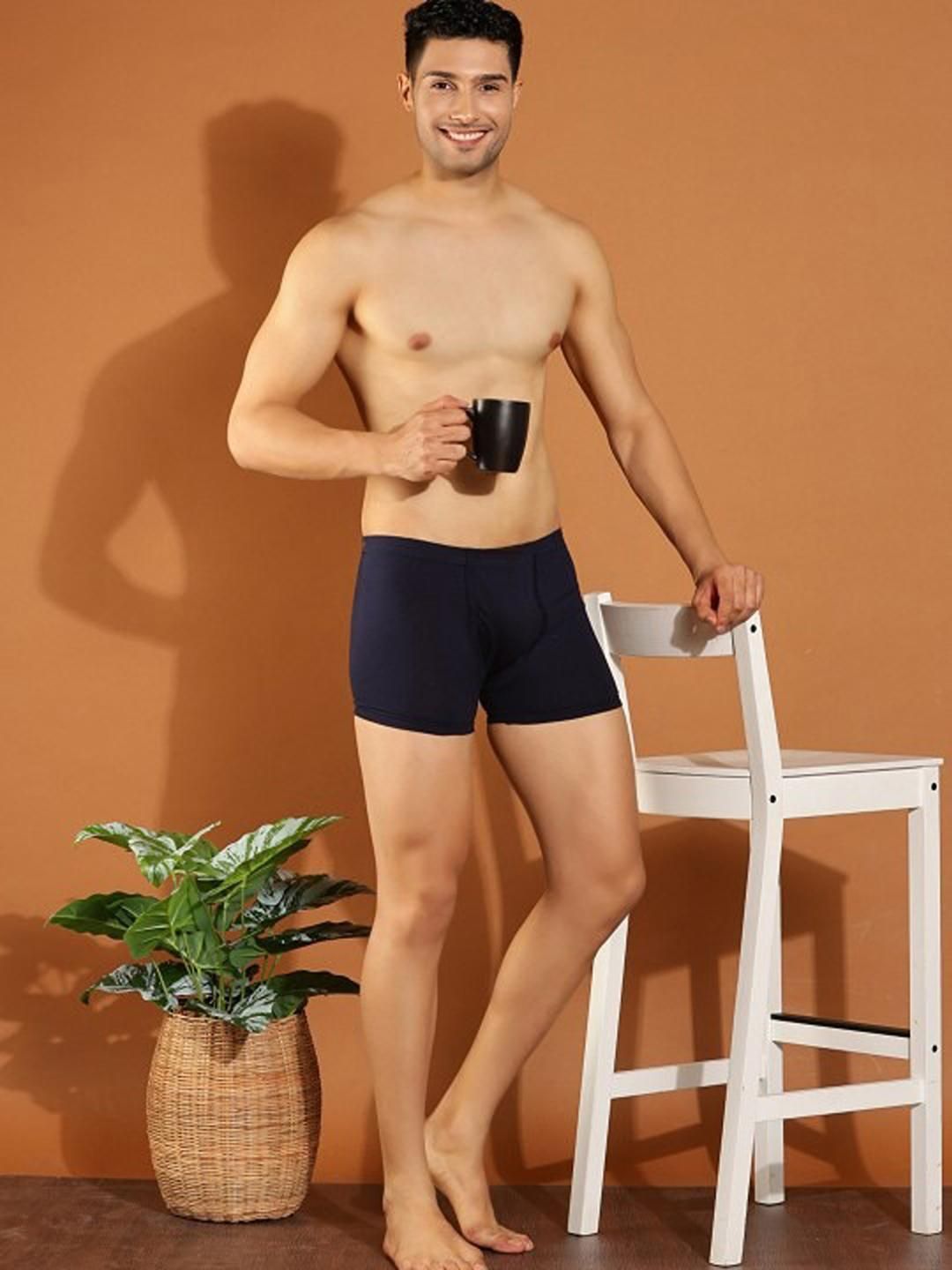 CAVENDERS Men Pack of 3 Cotton Solid Briefs-picture-36