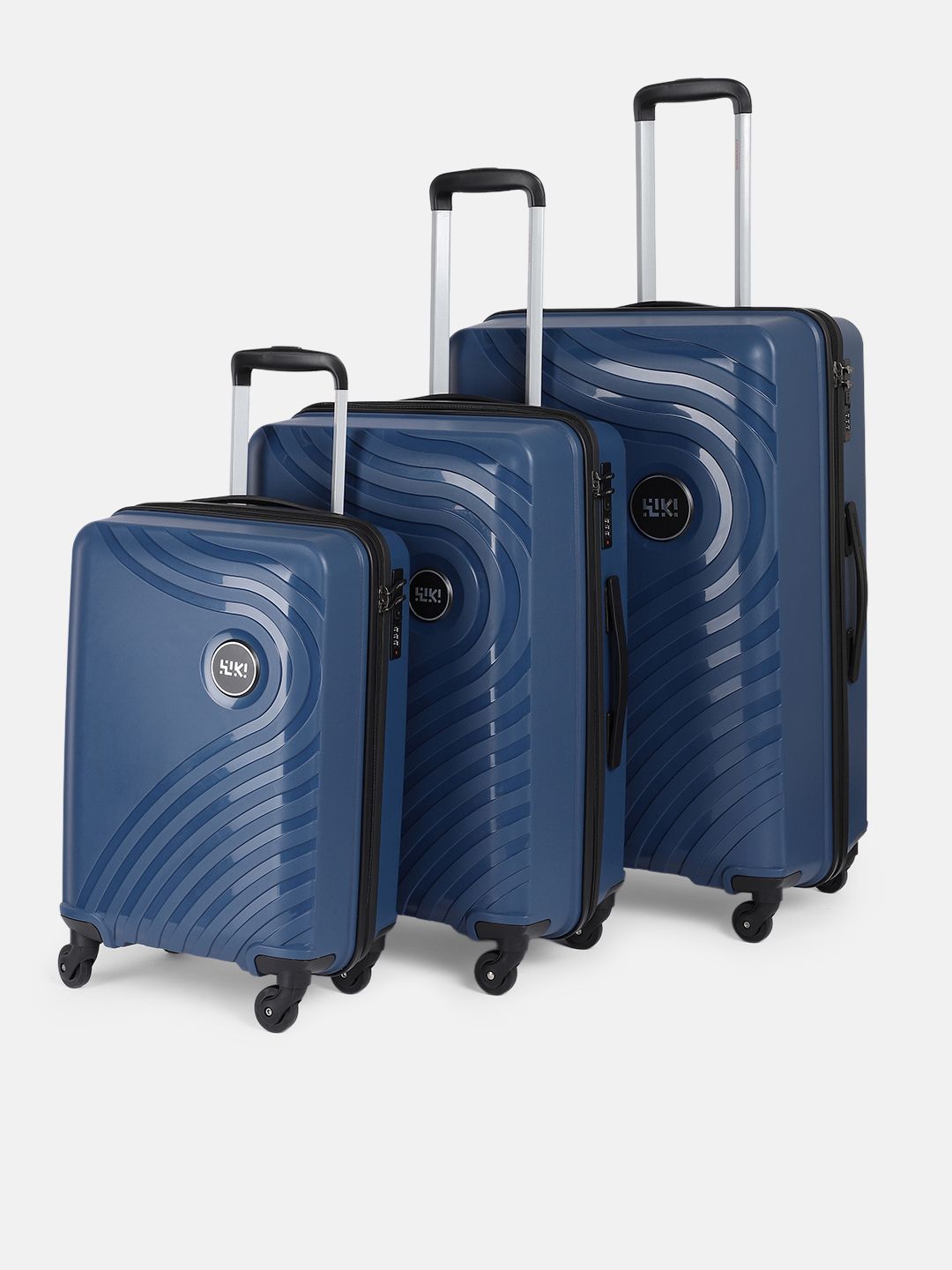 Wildcraft Onyx Lite-TR Wiki Unisex Set of 3 Hard Shell Trolley Suitcases-picture-10