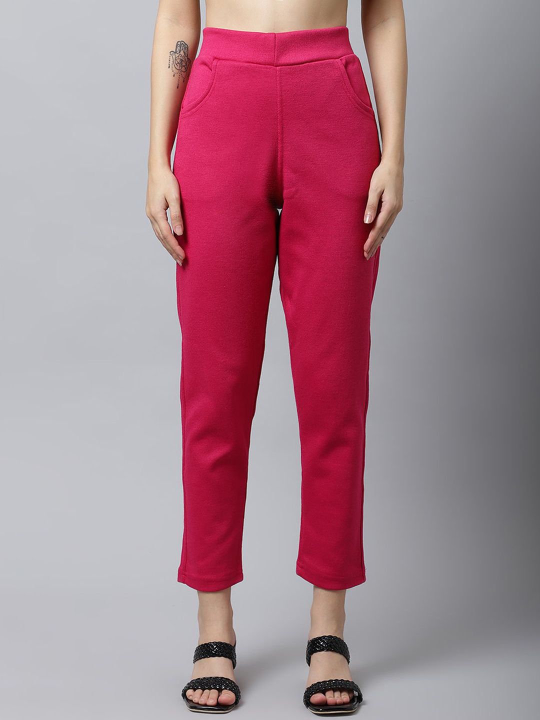 LEGITLOOKS Women Regular Fit Mid-Rise Trouser-picture-39