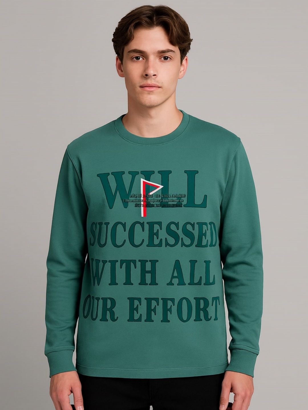 SANDPIPER Men Typography Printed Round Neck Cotton T-shirt-picture-20