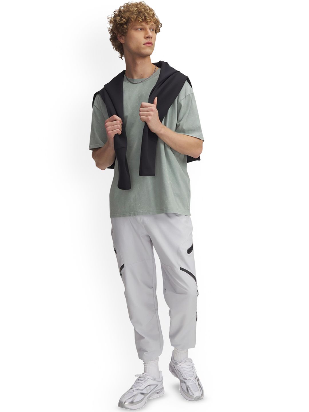 UNDER ARMOUR Unstoppable Men Relaxed Fit Mid Rise Cargo Pants-picture-38