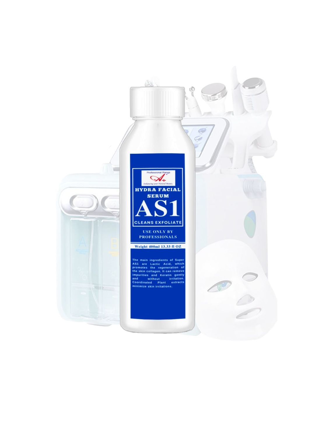 A+ Professional Range Hydra Facial Serum AS1 For Skin Nourishing - 400 ml-picture-21