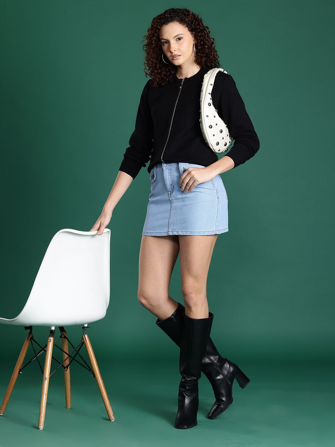 Cayman Solid Round Neck Woollen Cardigan-picture-43