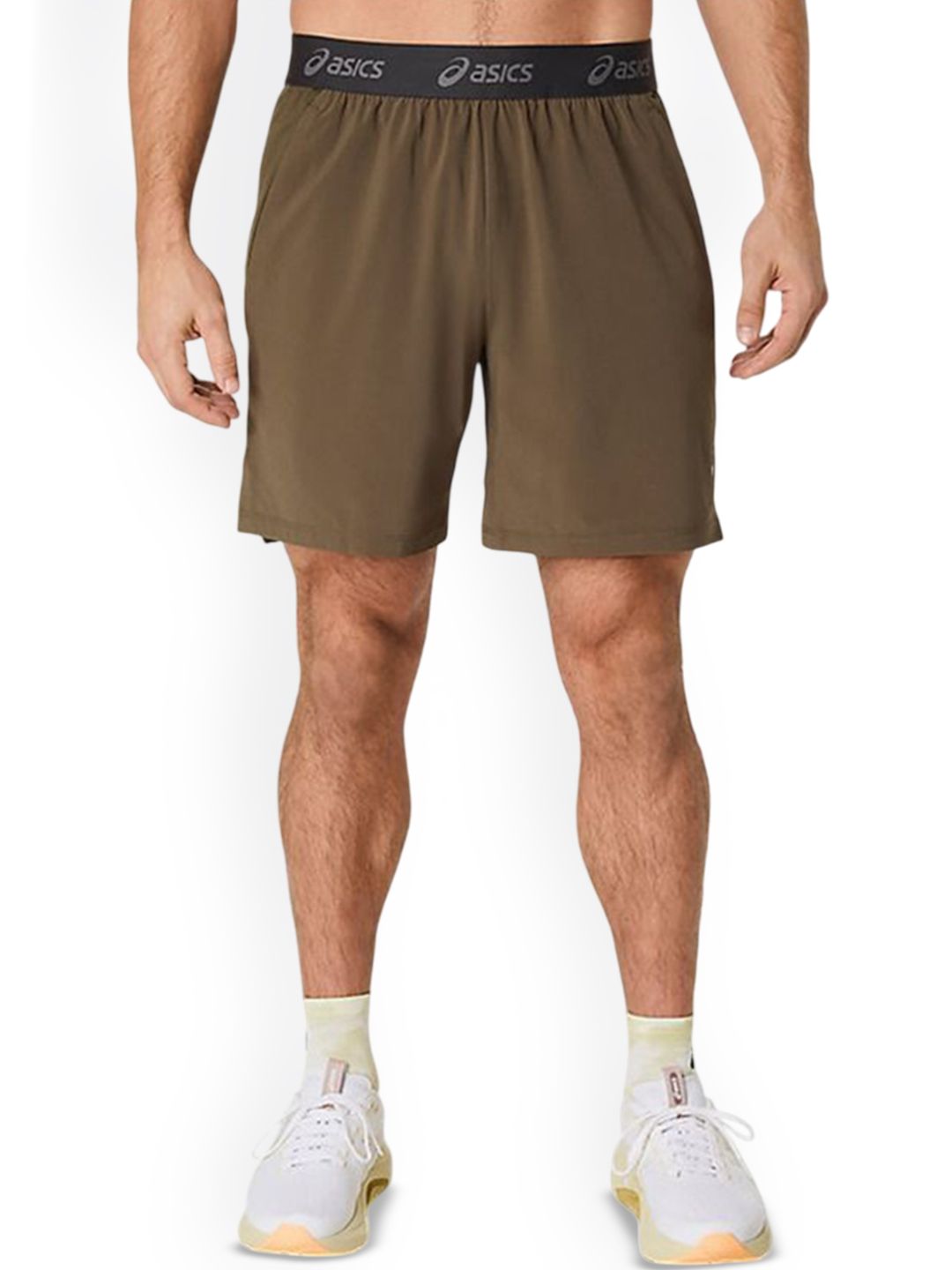 ASICS Actibreeze Woven Regular Fit Mid-Rise Training or Gym Sports Shorts-image-43