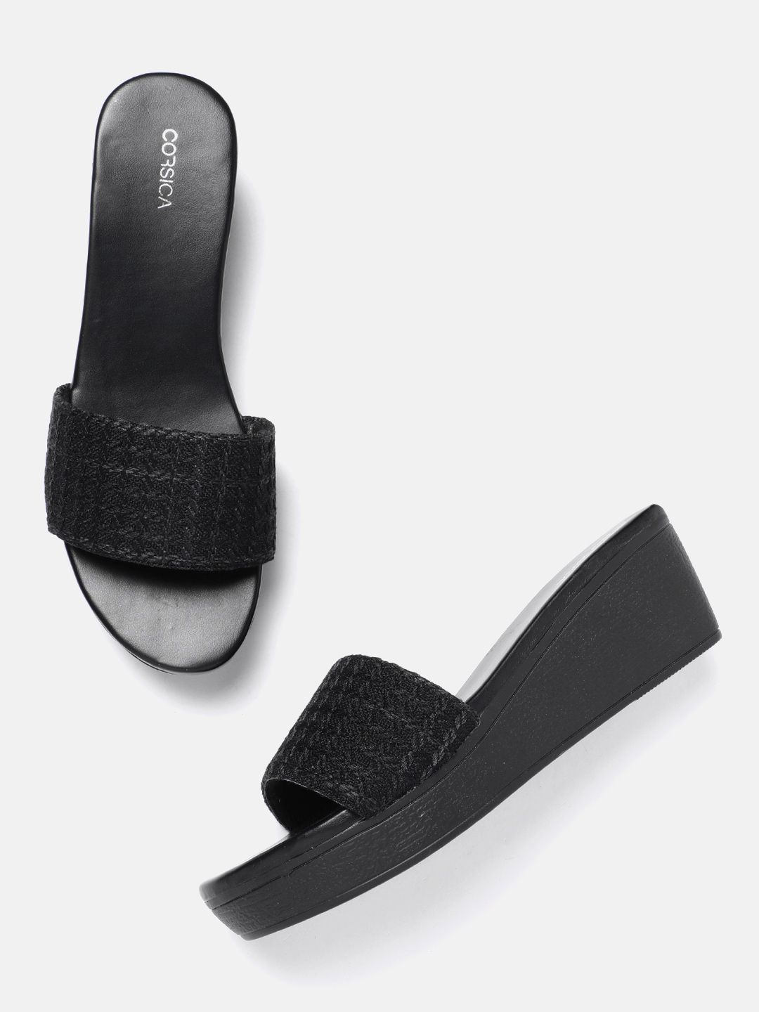 CORSICA Textured Wedge Heels-picture-14