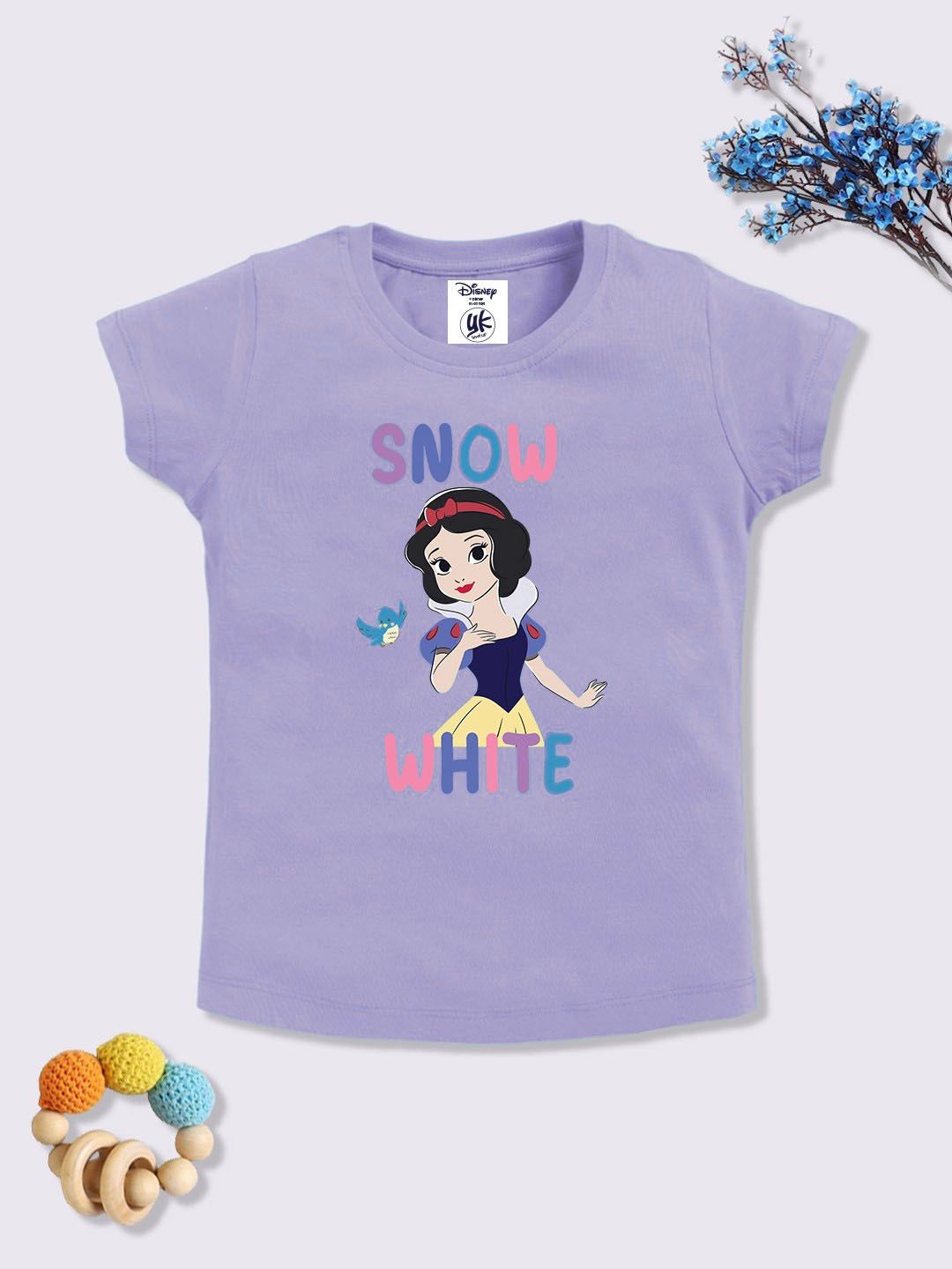 YK Disney Girls Snow White Print Cotton Top-picture-22