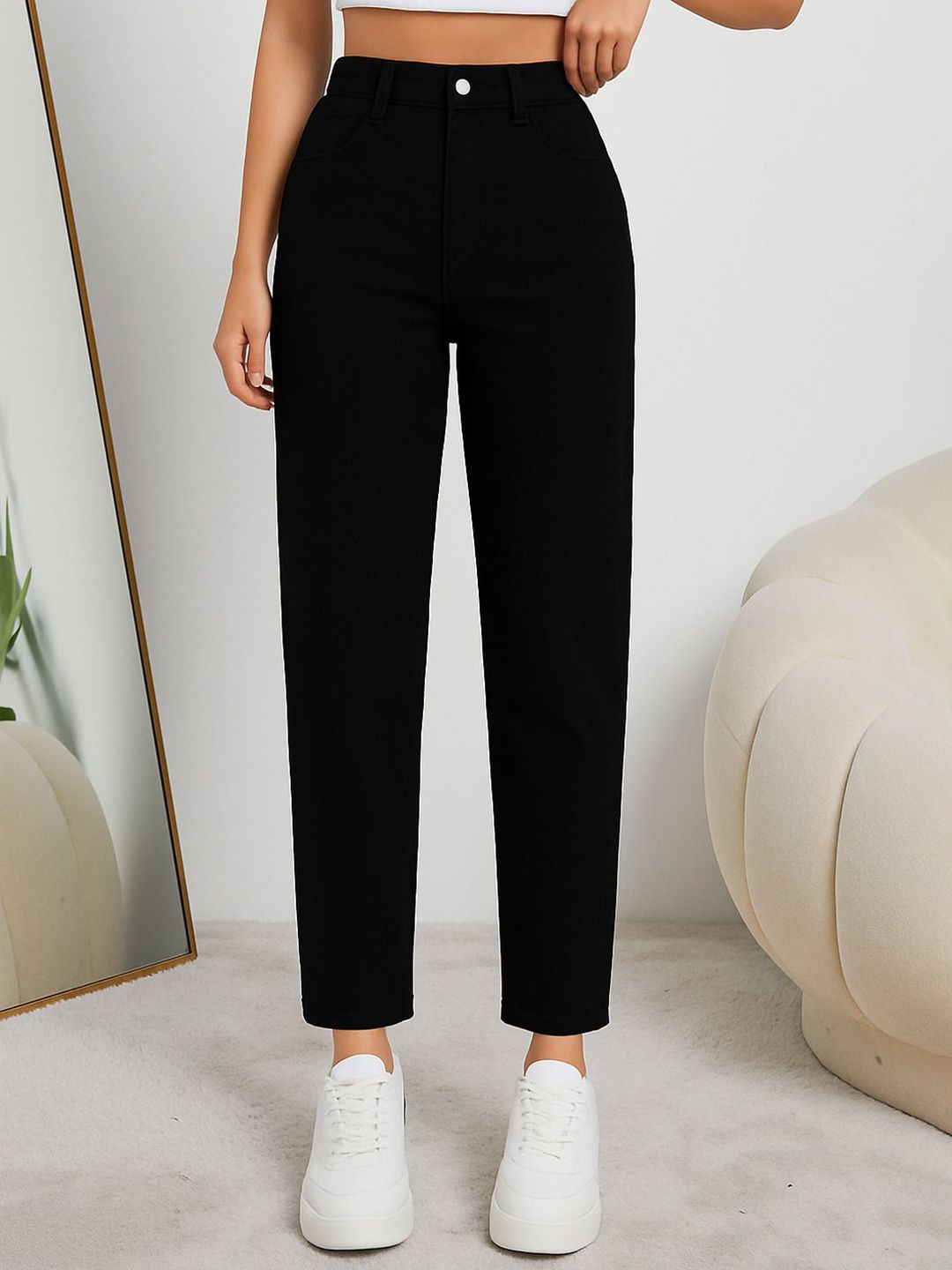 RAGZO Women Straight Fit High-Rise Jeans