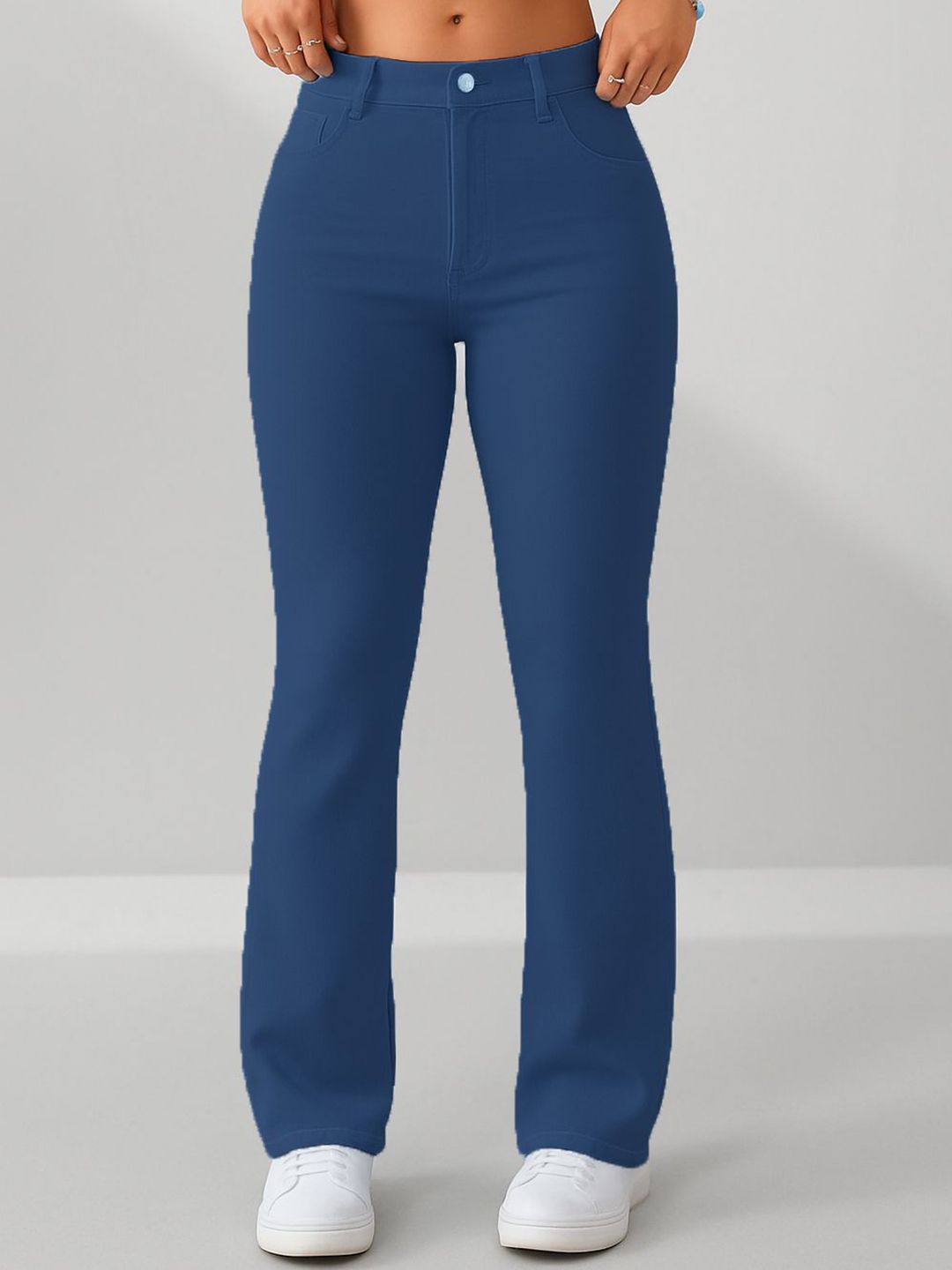RAGZO Women Bootcut High-Rise Stretchable Jeans