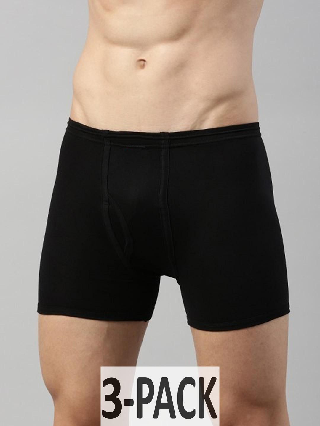 CAVENDERS Men Pack of 3 Cotton Solid Briefs-picture-31