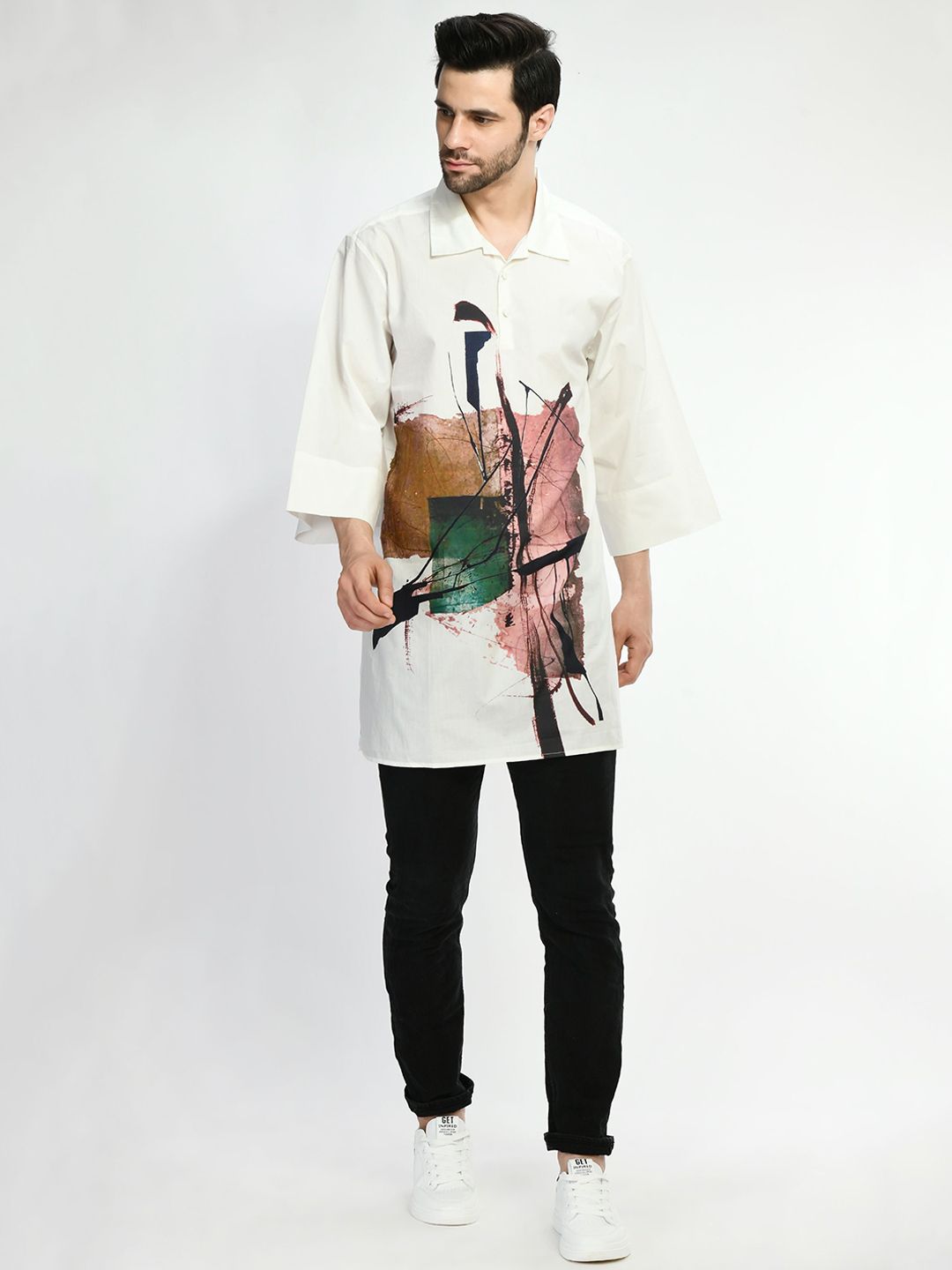 SAMANT CHAUHAN Men Printed Kurta-picture-15