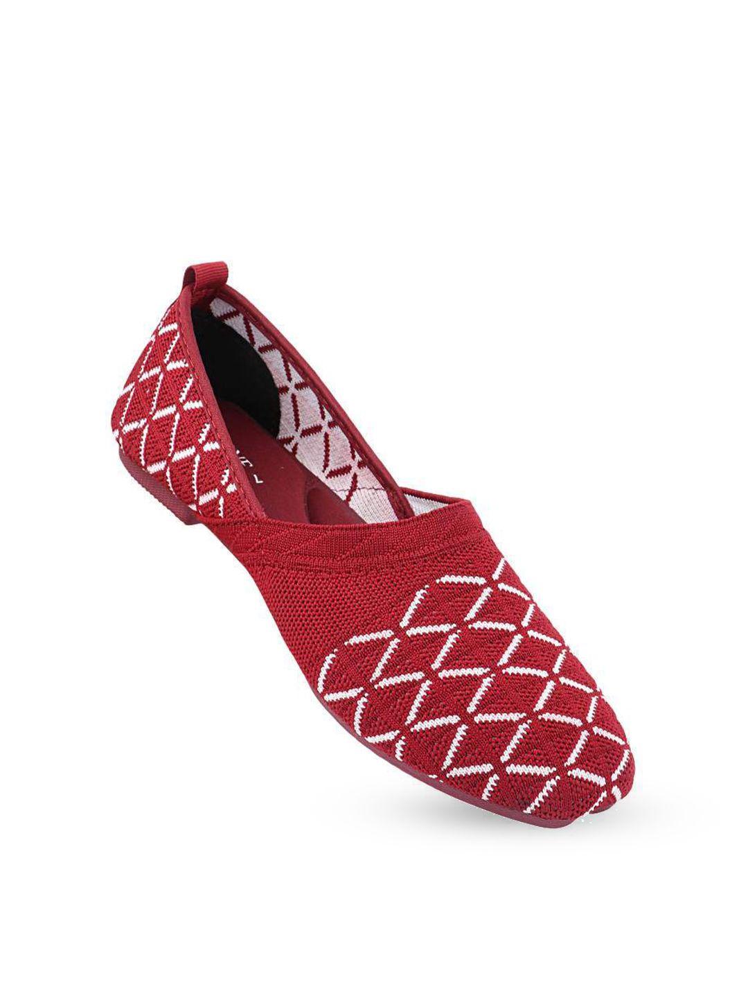 CAFONE Footwear Women Self-Design Mojaris-picture-27