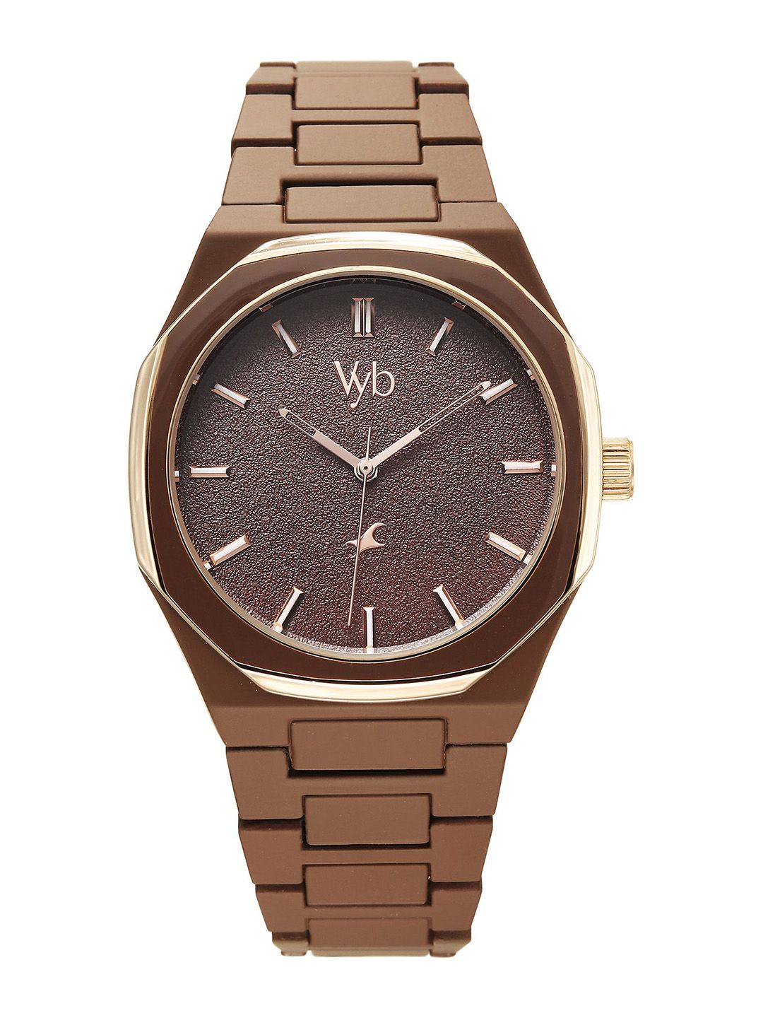 Fastrack Men Round Dial & Stainless Steel Straps Analogue Watch FV30027KM02W-picture-18