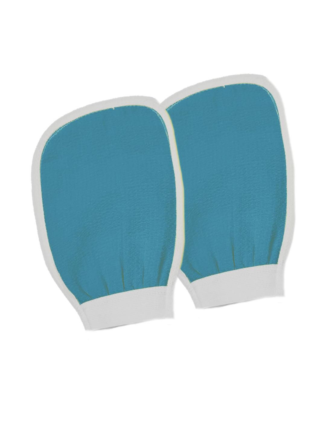 Black gold Blue Pack Of 2 Bath Bath Body Scrubber Glove-picture-51